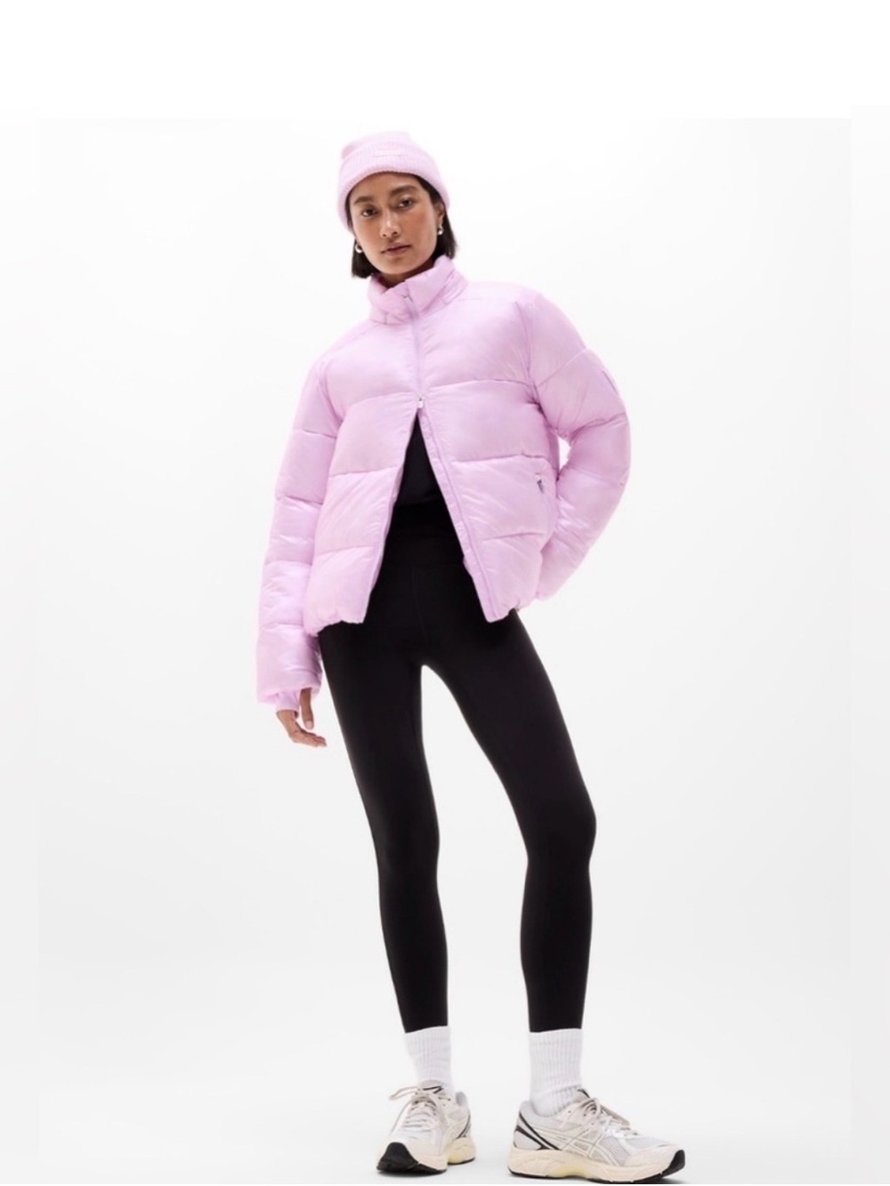 Athleta Stratus Puffer Jacket NWT - Fleur Pink - Size XS (#768233) - Picture 3 of 11